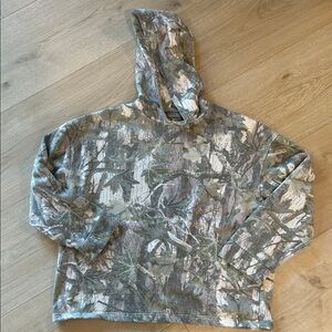 Camouflage Hooded Sweatshirt